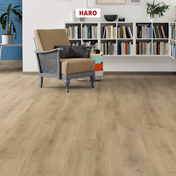 HARO Laminatboden TRITTY 100 Landhausdiele 4V Eiche Emilia puro 538691
